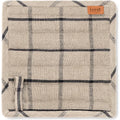 Thumbnail photo of Hale Pot Holders - Grydelapper - Sand/black - W: 20 X H: 20 X D: 1 Cm