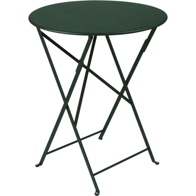 Photo of Bistro Table Ø 60 cm, Cedar Green - Small Table & Side Table Outdoor - Green - Metal