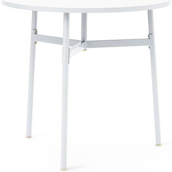 Photo of Union Table - Round - Dining Table - White - Ø80