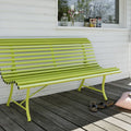 Thumbnail photo of Louisiane Bench 150 cm, Cotton White - Garden Benches - White - Metal