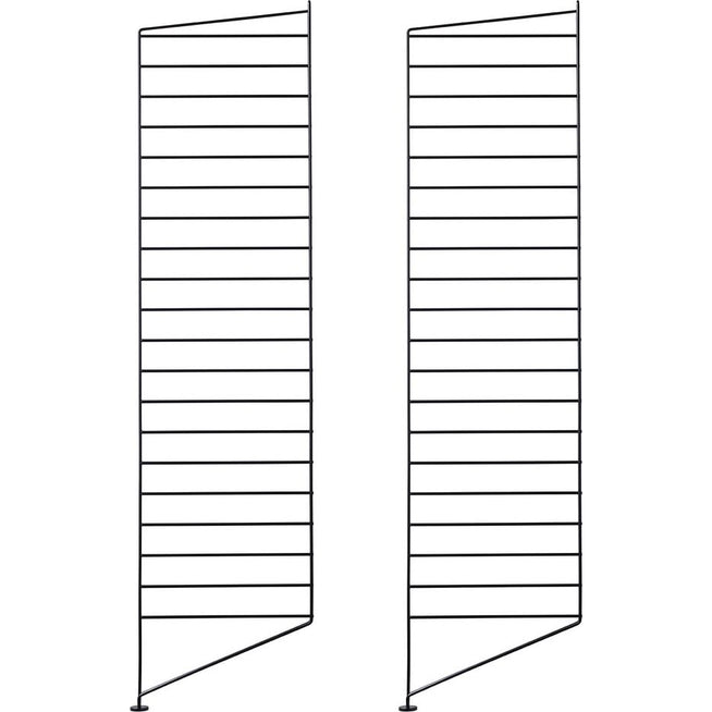 Photo of String Headboard 115, Black, 2-pack - Shelving - Nils Strinning - Black - Metal
