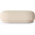 Thumbnail photo of Rico Ottoman Brushed L: 124 Cm - Off White