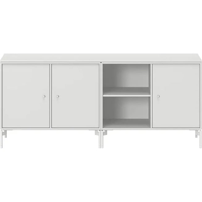 Photo of Save Lowboard - New White / Snow Legs - Sideboards - Mdf