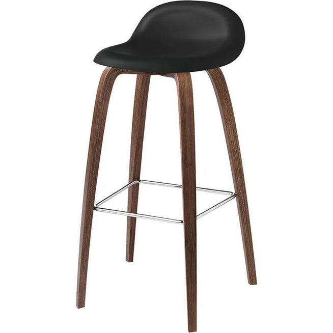 Photo of 3d Bar Stool Wood Base 75 cm
