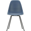 Eames Plastic Chair Dsx - 83 Sea Blue - Basic Dark Base - Matstolar - Charles & Ray Eames - Blå - Metall/plast