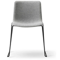 Thumbnail photo of Pato Sledge Chair 4102 By Welling/ludvik - Full Upholstery - Spisebordsstol - Hallingdal 130 - W54,5 X D51,5 X H79,5 X Sh47,5 Cm