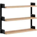 Thumbnail photo of New Works Tea Shelf - Hylde - Oak / Black - H46 X W62.5 X D15.5 Cm