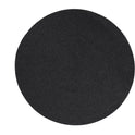 Circle Rug Round Dark Grey
