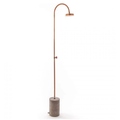 Thumbnail photo of Aquart Outdoor Shower - Copper / Concrete