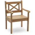 Thumbnail photo of Skagen Teak - Outdoor dining chairs - Mogens Holmriis - Brown - Wood