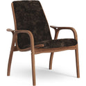 Laminett Arm Chair Oiled Walnut/sheep Skin