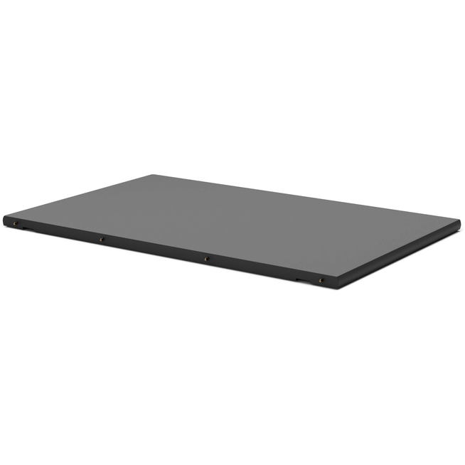Photo of Carl Hansen - Ch322i Extension leaf, black lacquered mdf - Accessories Table - Hans J. Wegner - Wood-coloured