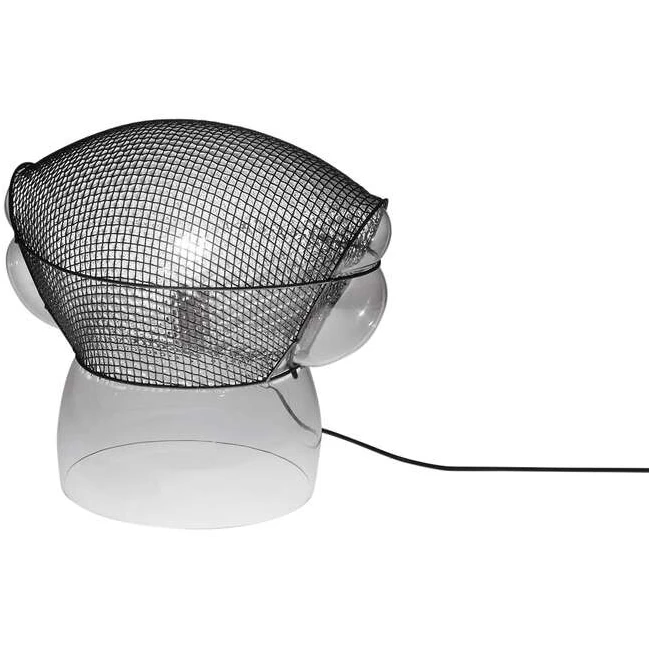 Patroclo Table Lamp Glass/steel