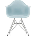Eames Plastic Armchair Dar - 23 Ice Grey - Chrome Base - Matstolar - Charles & Ray Eames - Grå - Metall/plast