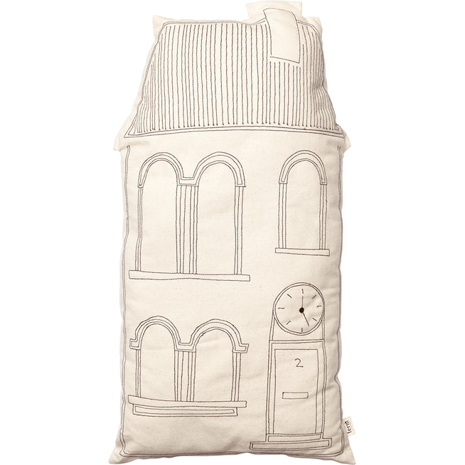 Photo of Abode Cushion - Pude - Abode Cushion - Tall - Clock - W37 X D10 X H64 Cm