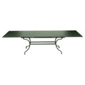 Thumbnail photo of Romane Table 200/300x100 cm Cactus 82 - Outdoor dining table - Green - Metal