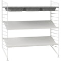 Thumbnail photo of String Floorboard 85, White, 2-pack - Shelving - Nils Strinning - White - Metal