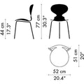 Thumbnail photo of ANT 3100 Chair - 3 Legs