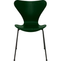 Thumbnail photo of Sjuan 3107 Evergreen Coloured Ash/black - Dining chairs - Arne Jacobsen - Green - Metal/wood