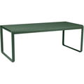 Bellevie Table 196 X 90 Cm Cedar Green - Matbord Utomhus - Pagnon & Pelhaître - Grön - Metall