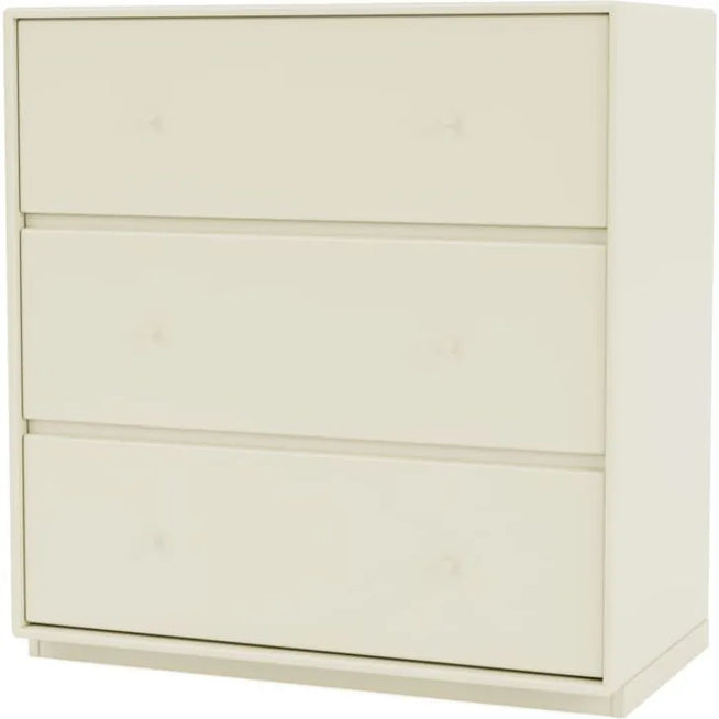 Photo of Carry Dresser - Plinth H3 cm - Vanilla - White - Wood