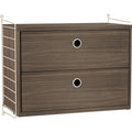 Thumbnail photo of String Wall Rack 50x30, Beige, 2-pack - Shelving - Nils Strinning - Beige - Metal