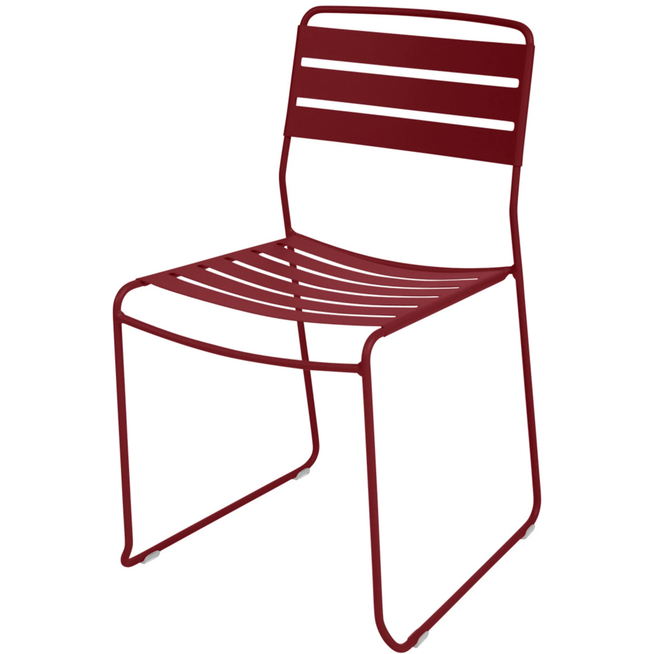 Photo of Surprising Chair Chili 43 - Matstolar Utomhus - Harald Guggenbichler - Röd - Metal