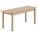 Thumbnail photo of Linear Wood Bench 110 cm, Oak - Benches - Thomas Bentzen - Wood Coloured - Wood