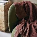 Thumbnail photo of Weaver Throw - Plaid - Weaver Throw - Sugar Kelp - W120 X D1 X H170 Cm