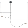 Thumbnail photo of Nh S3 2 Bracci Pendant Black/brass