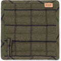 Thumbnail photo of Hale Pot Holders - Grydelapper - Green/black - W: 20 X H: 20 X D: 1 Cm