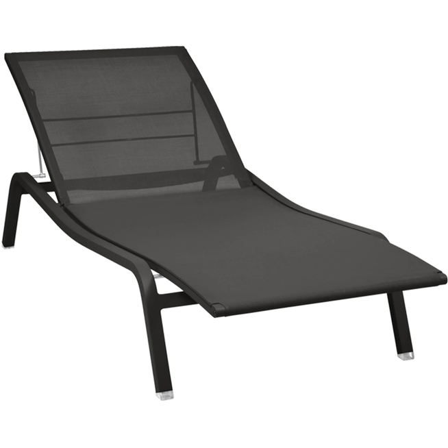 Photo of Alizé Sunlounger Liquorice - Solstolar & Solsängar - Pascal Mourgue - Metall