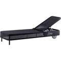 Thumbnail photo of Presley Sun Lounger - Black, without cushion(s)