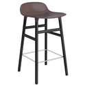 Form Bar Stool 65 Cm Black Oak