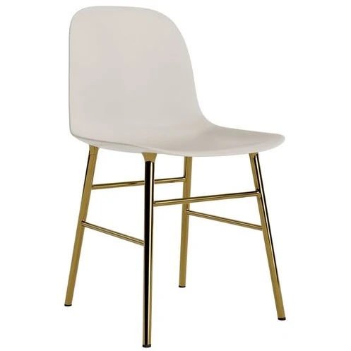 Photo of Form Chair Steel - Brass
