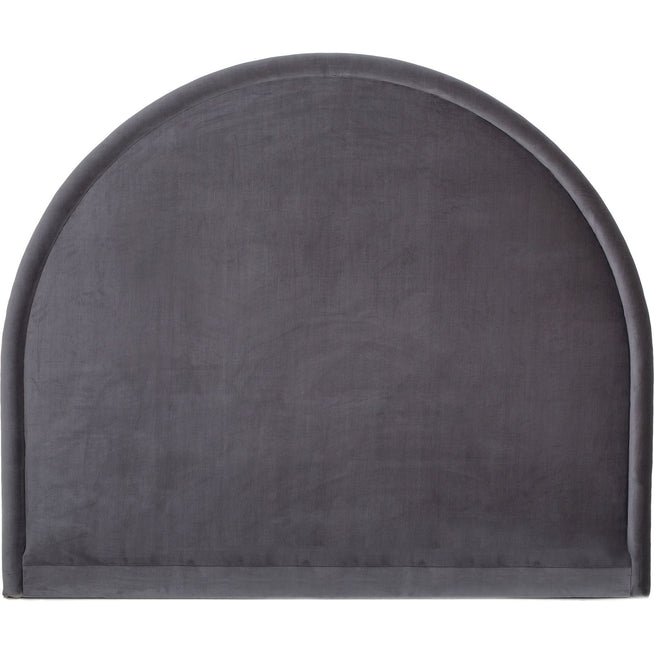 Photo of Luna Headboard Velvet, Dark Grey