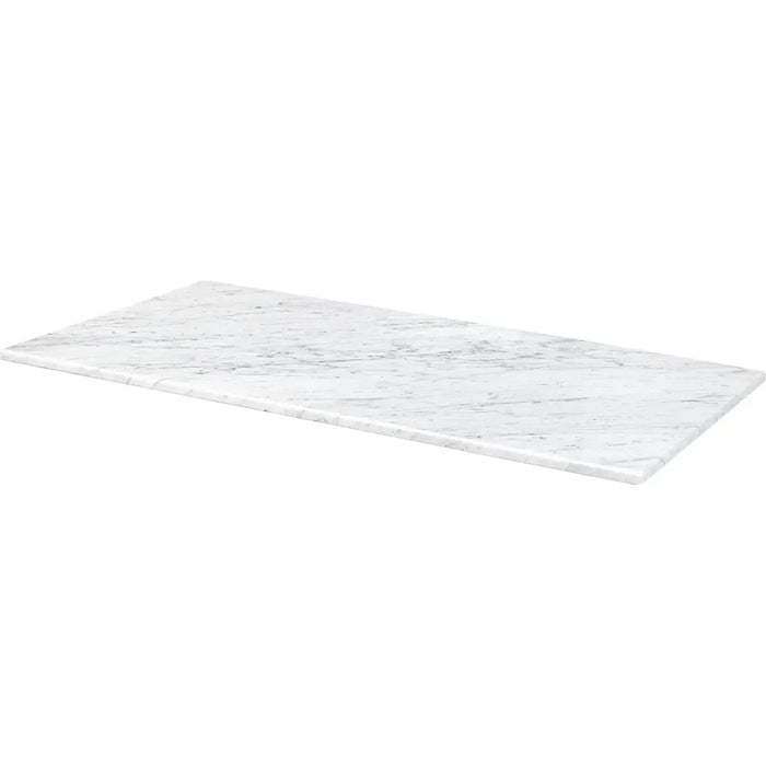 Photo of Panton Wire Top Panel, D 34,8 - White Marble - Hyllsystem - Verner Panton - Vit - Sten