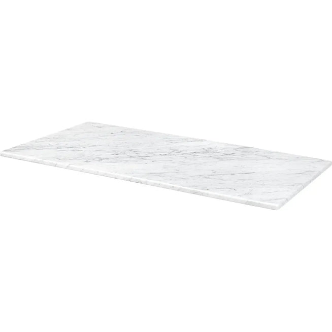 Photo of Panton Wire Top Panel, D 34,8 - White Marble - Hyllsystem - Verner Panton - Vit - Sten