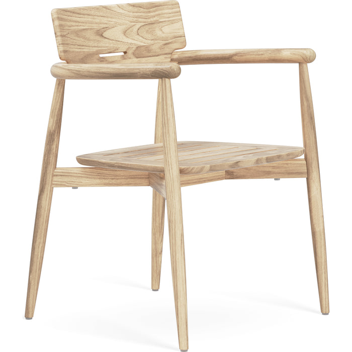 Photo of Embrace Outdoor Dining Chair Stol Teak Obehandlad