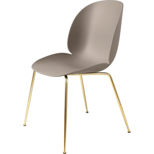Photo of Beetle Dining Chair, Un-upholstered, Conic Base