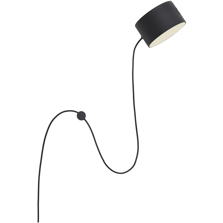 Photo of Post Wall Lamp Black - Wall Lamps - Earnest Studio - Black