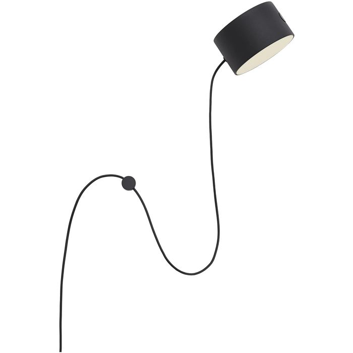 Photo of Post Wall Lamp Black - Wall Lamps - Earnest Studio - Black