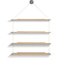 Thumbnail photo of Wall Mounted Bookcase, Lacquered Oak - Vägghyllor - Achille Castiglioni,pier Giacomo Castiglioni - Träfärgad - Trä