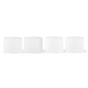 Ripple Low Glass (set Of 4) - Ø7,6 X H6,1 Cm