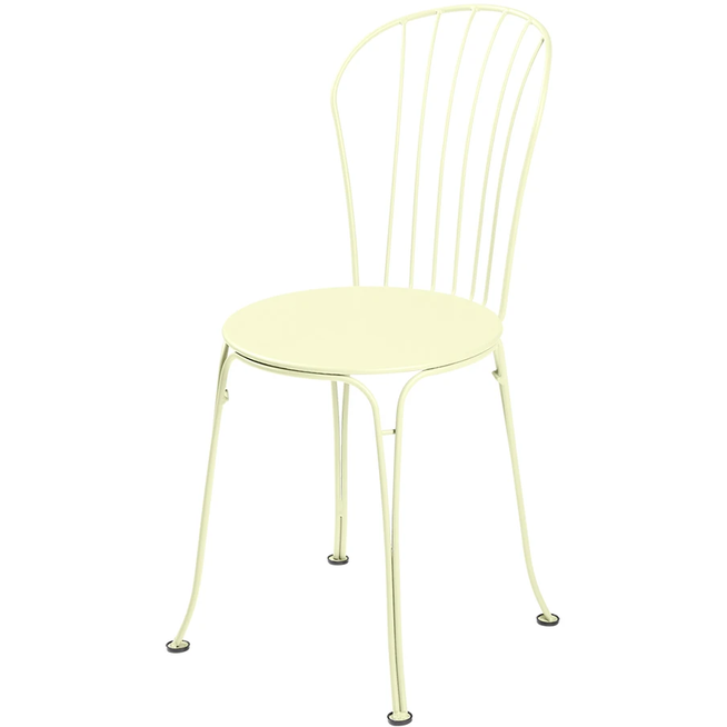 Photo of Opera+ Chair Frosted Lemon A6 - Matstolar Utomhus - Studio Fermob - Rose - Metal