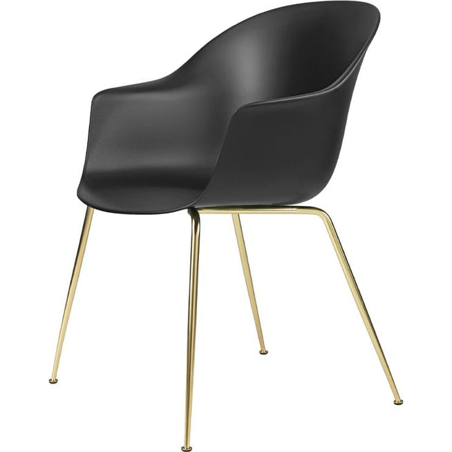 Photo of Bat Dining Chair, Un-Upholstered, Conic Base