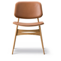 Søborg 3052 Wood Base Chair - Front Upholstered