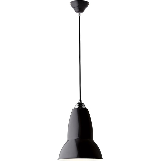 Photo of Original 1227 - Midi Pendant Lamp, Jet Black - Pendant Lamps - George Carwardine - Black