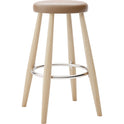 CH58 Bar Stool - White Oiled Oak