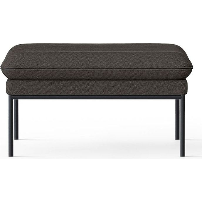 Photo of Turn Puf - Puf - Black - Steelcut Trio - Dark Brown - W80 X H42 X D80 Cm